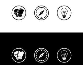 #13 for Simple, Cool and Masculine Design of 3 Icons by tamanna400