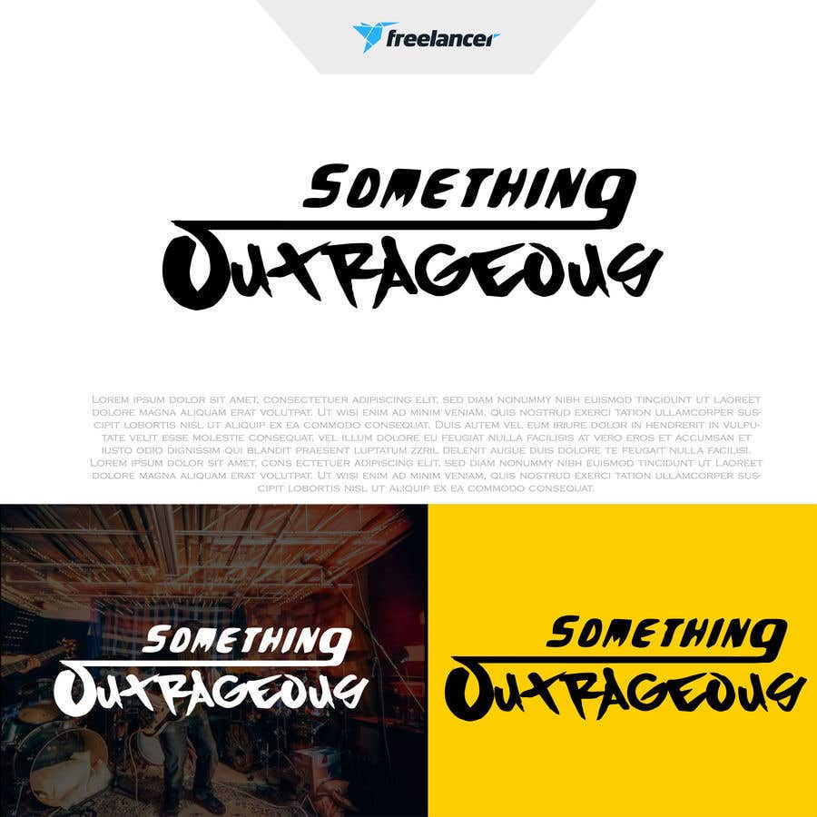 Bài tham dự cuộc thi #77 cho                                                 Band Logo Design - "Something Outrageous"
                                            