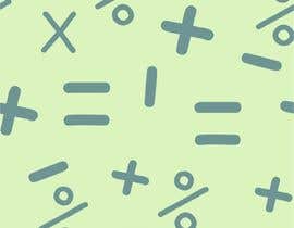 #11 for design me simple math sign background pattern (very easy one!) by viango
