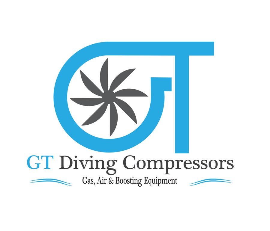 Penyertaan Peraduan #28 untuk                                                 Design a Logo for GT Diving Compressors
                                            