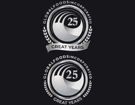 #121 for 25 Great Years Logo by KINGSMANGRAPHICS