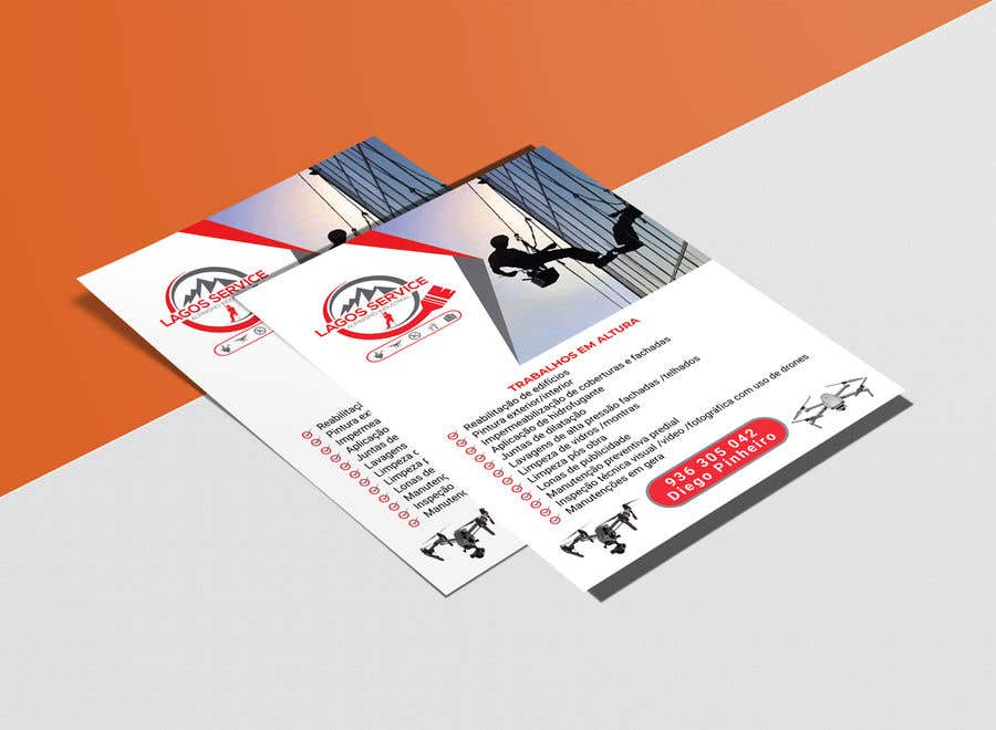 Inscrição nº 71 do Concurso para                                                 Flyer with the same visual identity as business cards
                                            