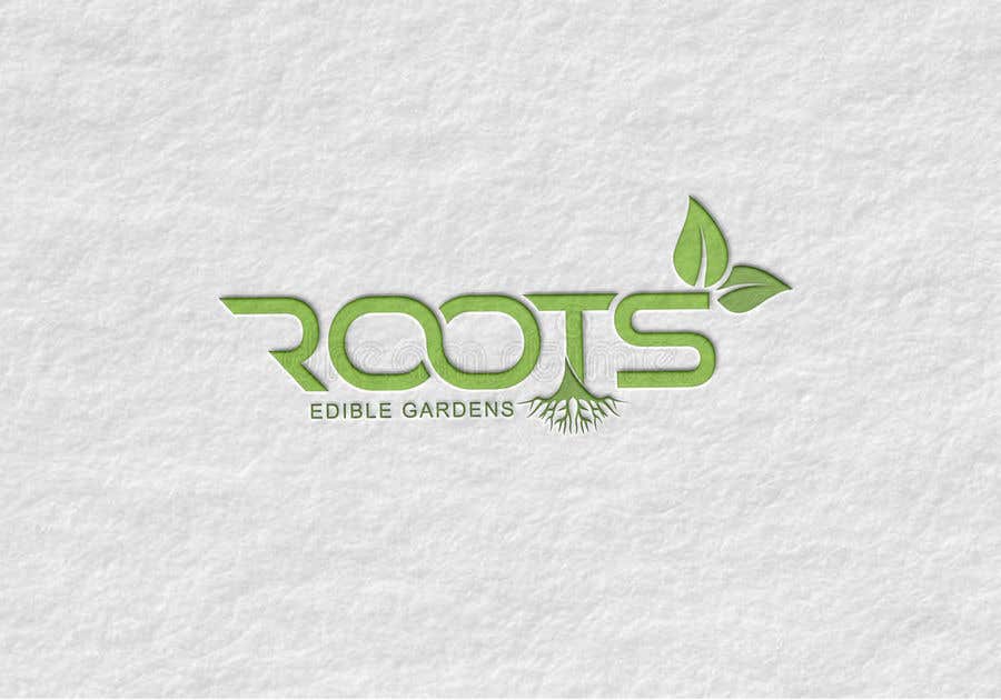 Penyertaan Peraduan #733 untuk                                                 Roots Edible Gardens
                                            