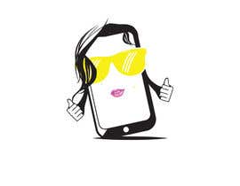 #51 para Design a Smartphone girl icon based on previous icon concept por AbodySamy