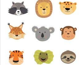 Nambari 23 ya Design jungle/zoo icons &amp; illustrations for our new kindergarten website na Adnan6465