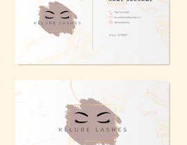 #5 untuk Kllure Lashes - Business Card Design oleh createvy77
