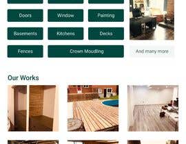 #29 para Website for Carpentry Company por iamanishroy