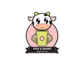 #47 Stickers for a milkshake shop részére TheCloudDigital által