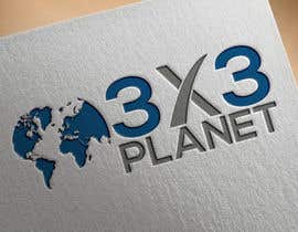 #159 para Logo for 3X3 Planet, international street-basketball magazine de sharminnaharm