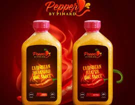arahmanp77 tarafından 2 x Hot Sauce bottle full back and front labels (Very similar labels) için no 110