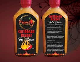 #67 for 2 x Hot Sauce bottle full back and front labels (Very similar labels) by designerriyad255