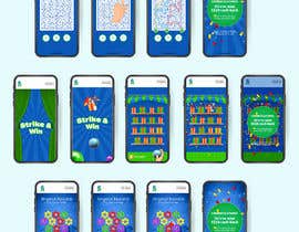 #21 for Design 3 Sets of Mobile Screens for simple game by abdulsamad9167