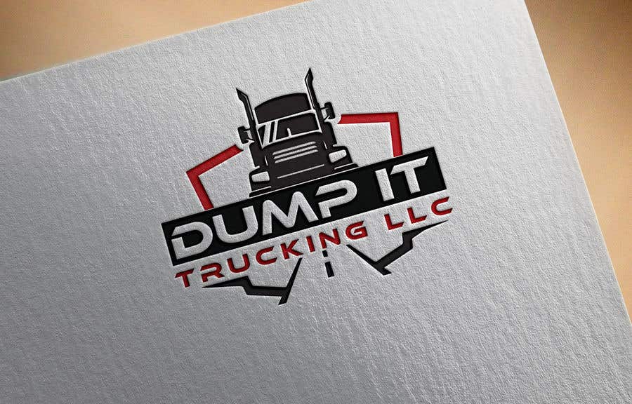 Penyertaan Peraduan #234 untuk                                                 Logo Design for my Trucking Business ( Dump It Trucking LLC )
                                            