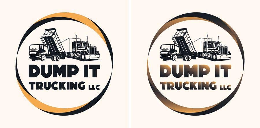 Penyertaan Peraduan #254 untuk                                                 Logo Design for my Trucking Business ( Dump It Trucking LLC )
                                            