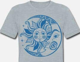 #69 para Moon and Sun T-shirt de aga5a33a4b358781