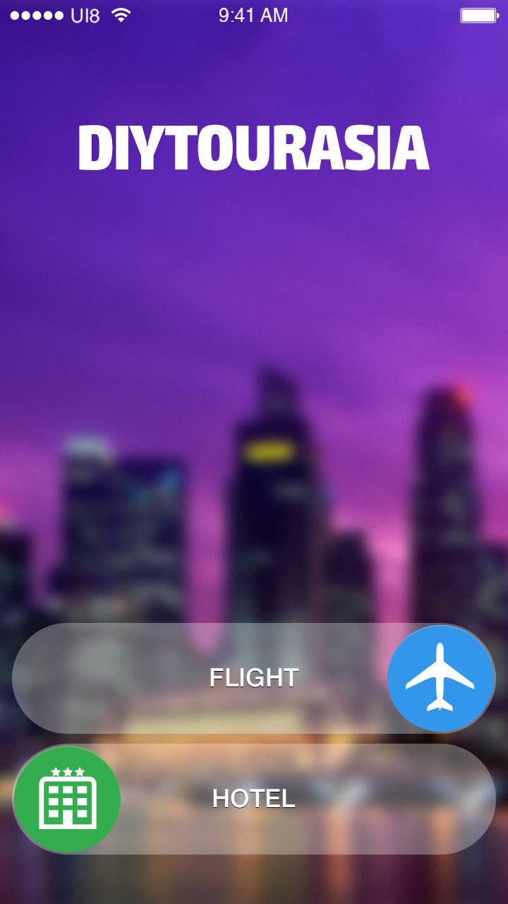 Kilpailutyö #18 kilpailussa                                                 Android App Design for Travel Agency
                                            