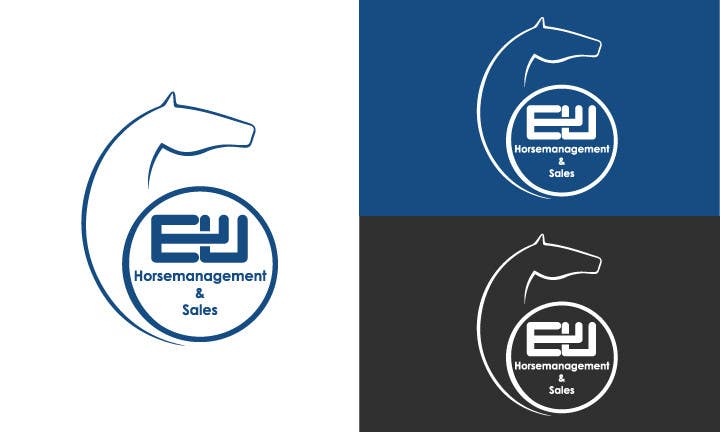 Bài tham dự cuộc thi #58 cho                                                 Design eines Logos for a horse selling company -- 2
                                            