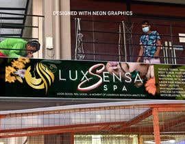 #130 for Design an store overhead signage for a Salon and Spa by leomacatangay9
