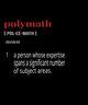 Contest Entry #48 thumbnail for                                                     Polymath t shirts
                                                