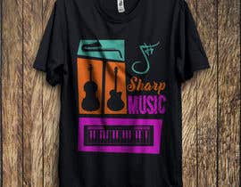#342 untuk Design Company T-Shirt for a Local Music Store! oleh taukirtushar
