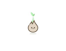 #40 para Cute Character Design to be used for Logo Branding - A Cute Seed Character por Nihal0672