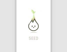 #108 para Cute Character Design to be used for Logo Branding - A Cute Seed Character por Nihal0672
