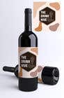 #353 para Create a Wine Bottle label por lma57bc06f92341f