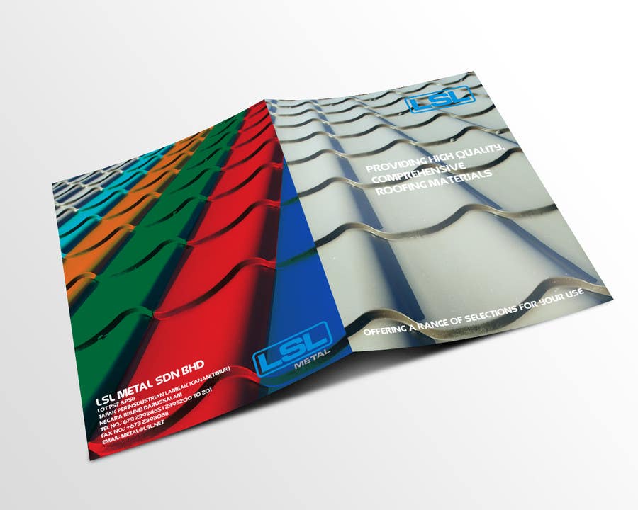 Inscrição nº 17 do Concurso para                                                 Design a cover for high-end metal roof colour chart
                                            