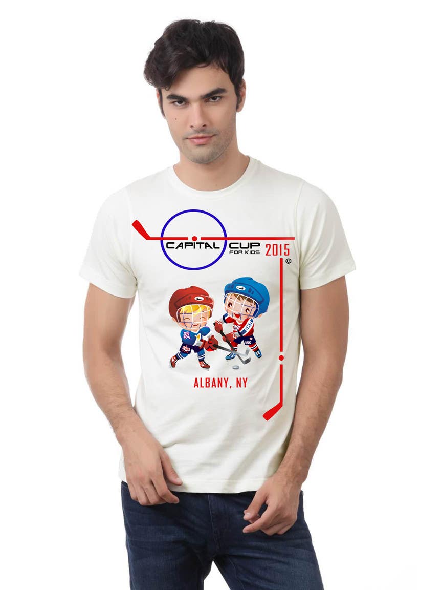Penyertaan Peraduan #8 untuk                                                 Design a T-Shirt for a hockey tournament
                                            