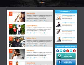 #33 for Design a Website Mockup for Fitness Health Site by xsasdesign