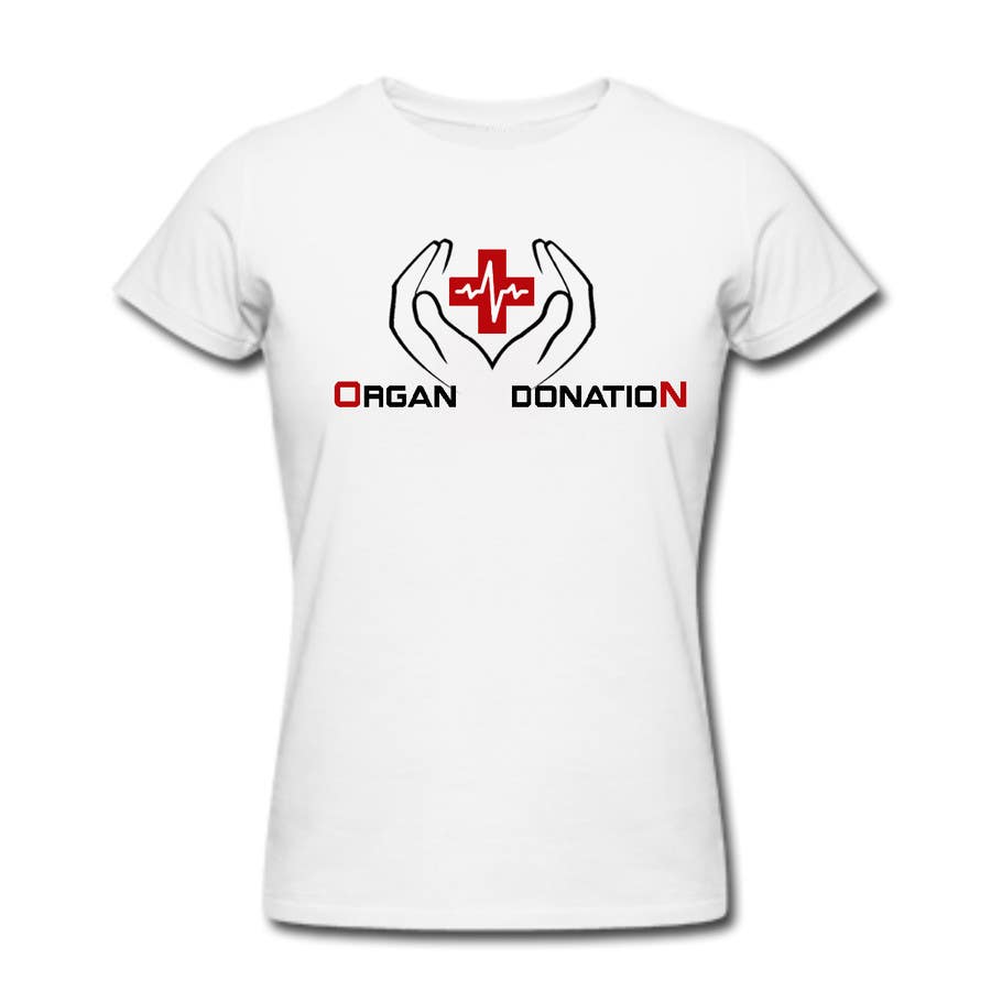 Kilpailutyö #8 kilpailussa                                                 Design a T-Shirt for organ donation
                                            