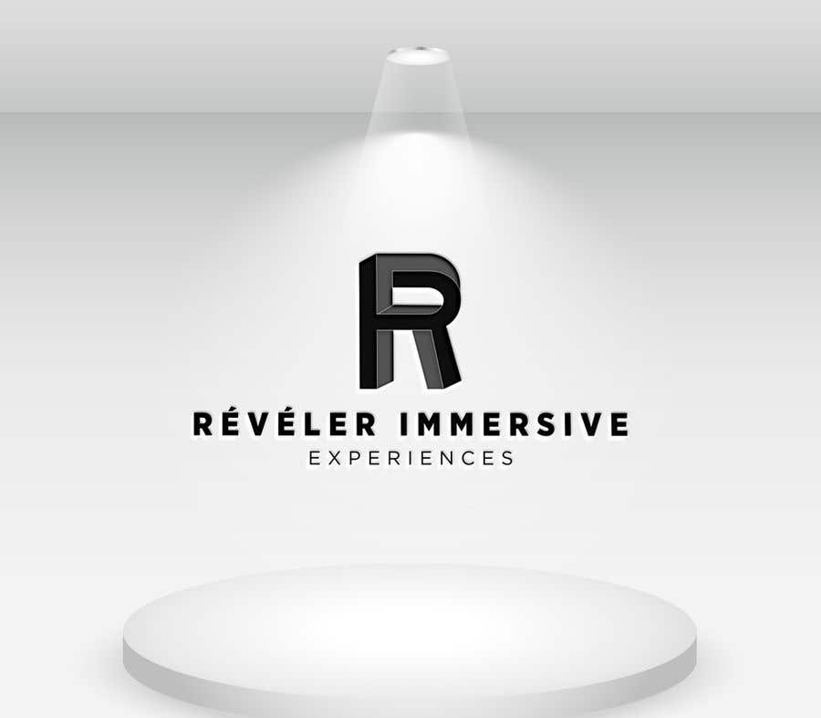 ผลงานการประกวด #41 สำหรับ                                                 Logo Designed for Révéler Immersive Experiences
                                            