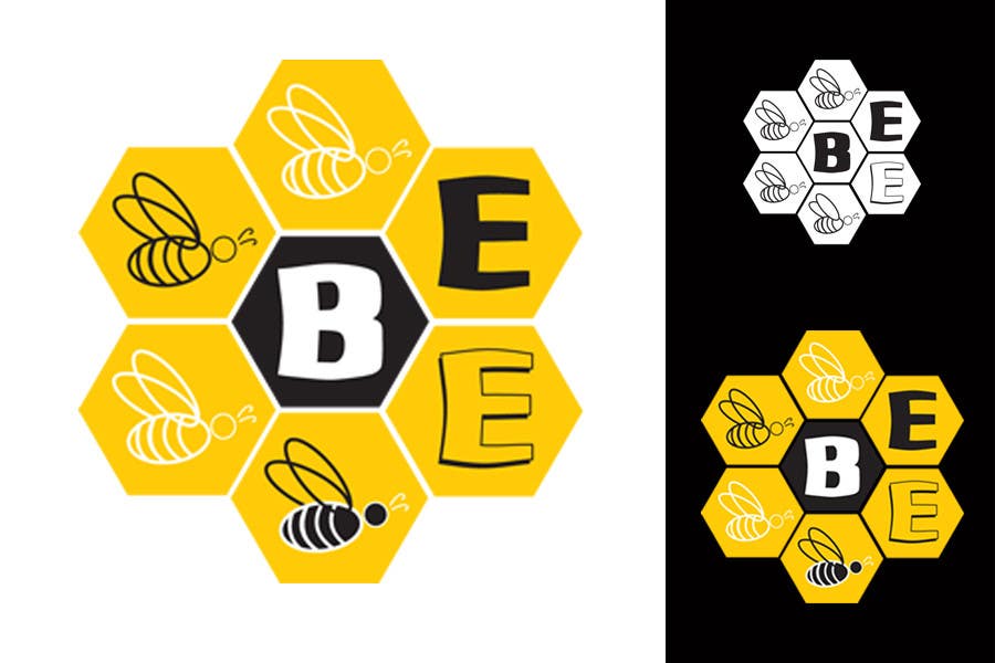 Natečajni vnos #284 za                                                 Logo Design for Logo design social networking. Bee.Textual.Illustrative.Iconic
                                            