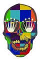 Icône de la proposition n°1 du concours                                                     Illustrate Skull POP ART design
                                                
