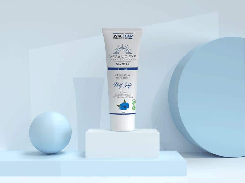 Kilpailutyö #62 kilpailussa                                                 Design a Sunscreen Tube Packaging!
                                            