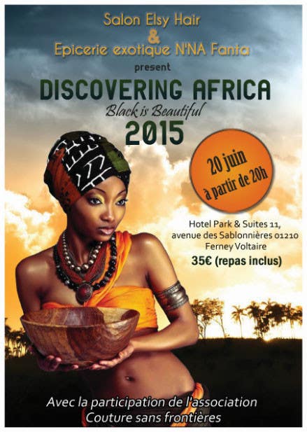 Bài tham dự cuộc thi #46 cho                                                 Concevez un flyer for An event named Discover AFRICA
                                            