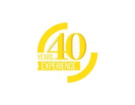 #32 for Design a Logo for &quot;40 Years Experience&quot; by ruizgudiol