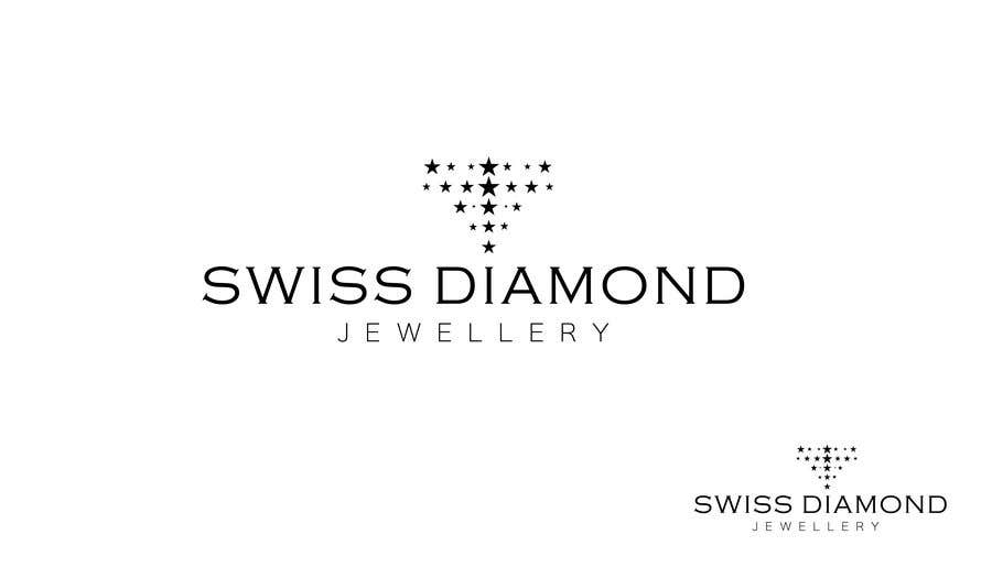 Kilpailutyö #55 kilpailussa                                                 Design a symbol for a Swiss Diamond Jewellery brand - combining stars and diamonds as a symbol
                                            