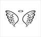 Miniatura da Inscrição nº 61 do Concurso para                                                     Design a pair of angel wings for baby clothing
                                                