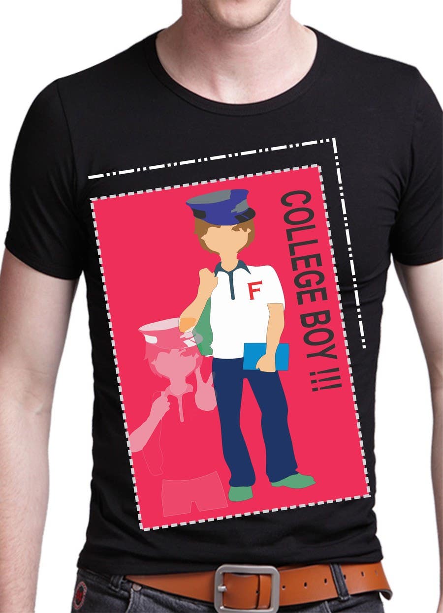 Konkurrenceindlæg #19 for                                                 Design a T-Shirt for "College Boy"
                                            