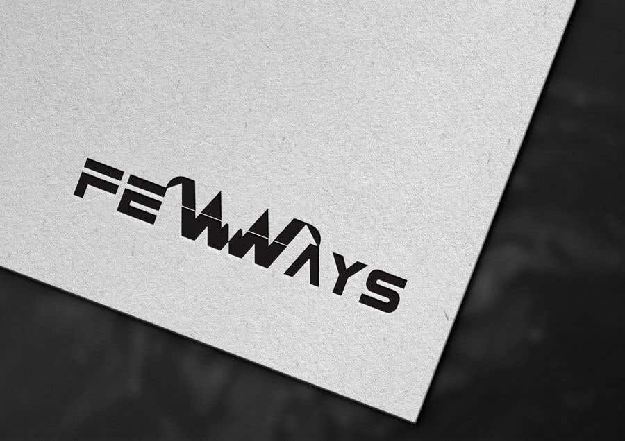 Bài tham dự cuộc thi #62 cho                                                 FEWWAYS - Creating a logo-like visual identity
                                            