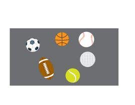 Nro 34 kilpailuun Create 5 digital sports balls - 19/07/2021 01:50 EDT käyttäjältä shreenath24