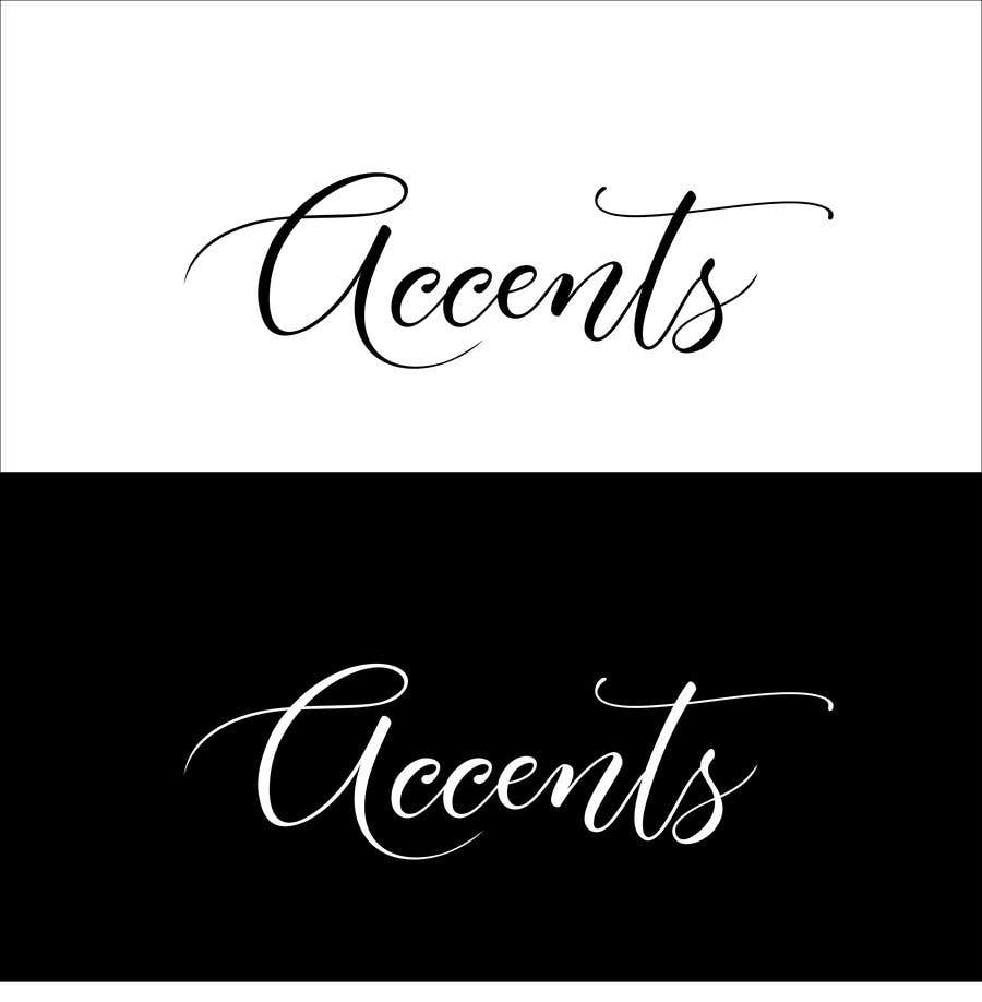 
                                                                                                            Contest Entry #                                        48
                                     for                                         brand name: Accents
                                    