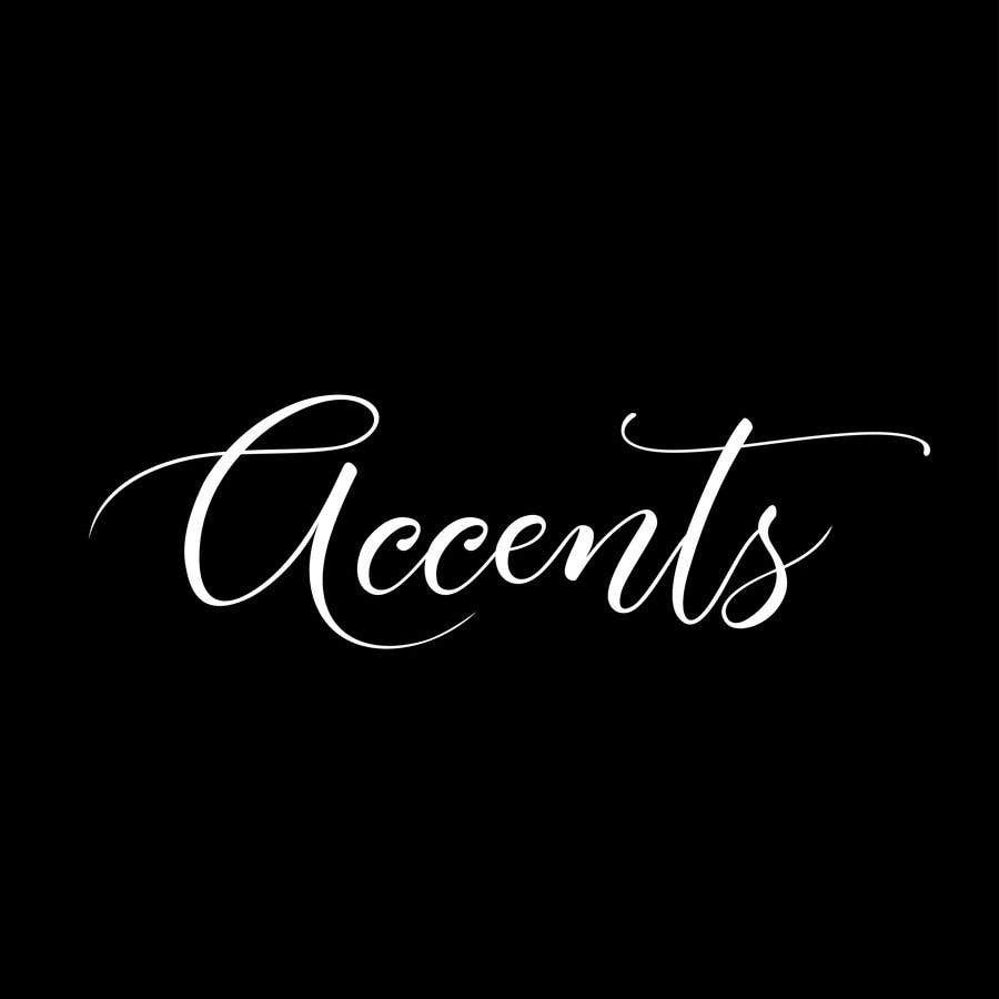 
                                                                                                                        Contest Entry #                                            55
                                         for                                             brand name: Accents
                                        