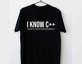 #156 สำหรับ Create an ORIGINAL funny t shirt design for programmers โดย rajibislam0003
