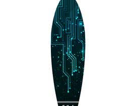 #21 for Design Electric Skateboard Grip Tape (top of skateboard) af Tounsiadem