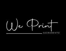 #82 We Print Sacramento Logo részére DesignerZannatun által