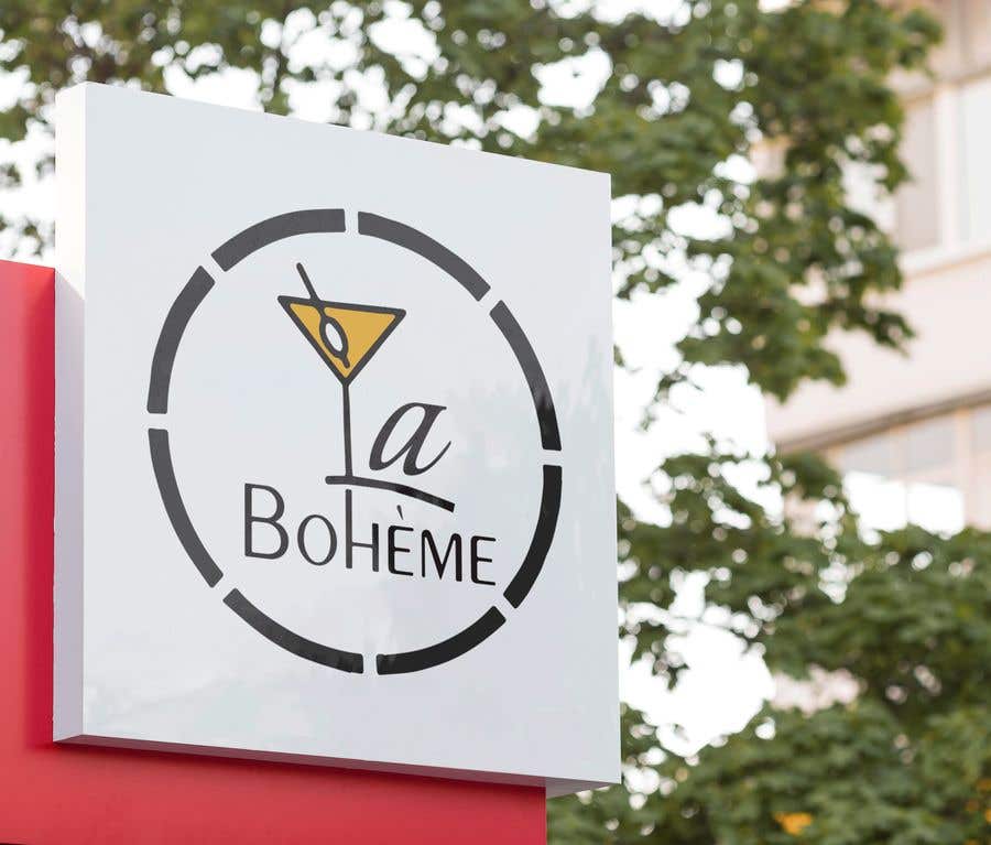 Penyertaan Peraduan #236 untuk                                                 Logo for Bar/coffee La Bohème - 04/08/2021 02:57 EDT
                                            