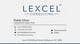 Konkurrenceindlæg #2 billede for                                                     Design some Business Cards for Lexcel Consulting
                                                