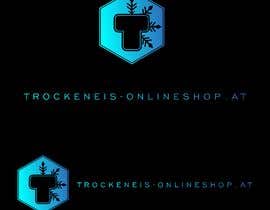 #184 untuk Logo for the online shop website trockeneis-onlineshop.at oleh ritziov